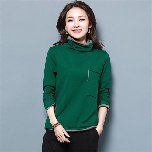 长期现货，针织衫冬季套头长袖时尚优雅街头甜美潮流个性简约,女装T恤,涵誉