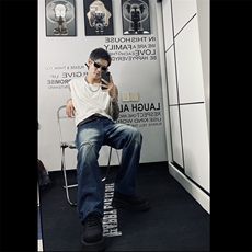 美式vibe复古牛仔裤男款高街潮牌直筒阔腿帅气KX201-P55，男装牛仔裤，星座1109-3