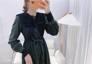 粗仿连衣裙,女装连衣裙,时尚秀衣阁