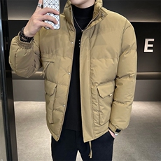 冬季工装潮流加厚韩版棉衣外套棉服小伙店主风MY923特P75，男装棉衣，星座301B-1
