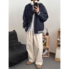 春季潮棒球服男飞行员情侣装工装春秋外套夹克上衣棒球衫JF020，男装夹克，星座1116A（原606A-3）