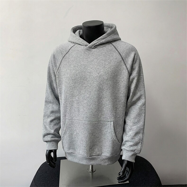 改华棉拼接走线连帽卫衣【现货】C403A-T89-特P45,男装卫衣,电商C403A