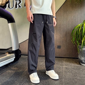 B340-K7933-P5888 店主风小伙风户外速干面料薄款夏季休闲裤图片