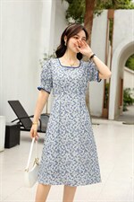 碎花连衣裙，女装连衣裙，卡娜品位