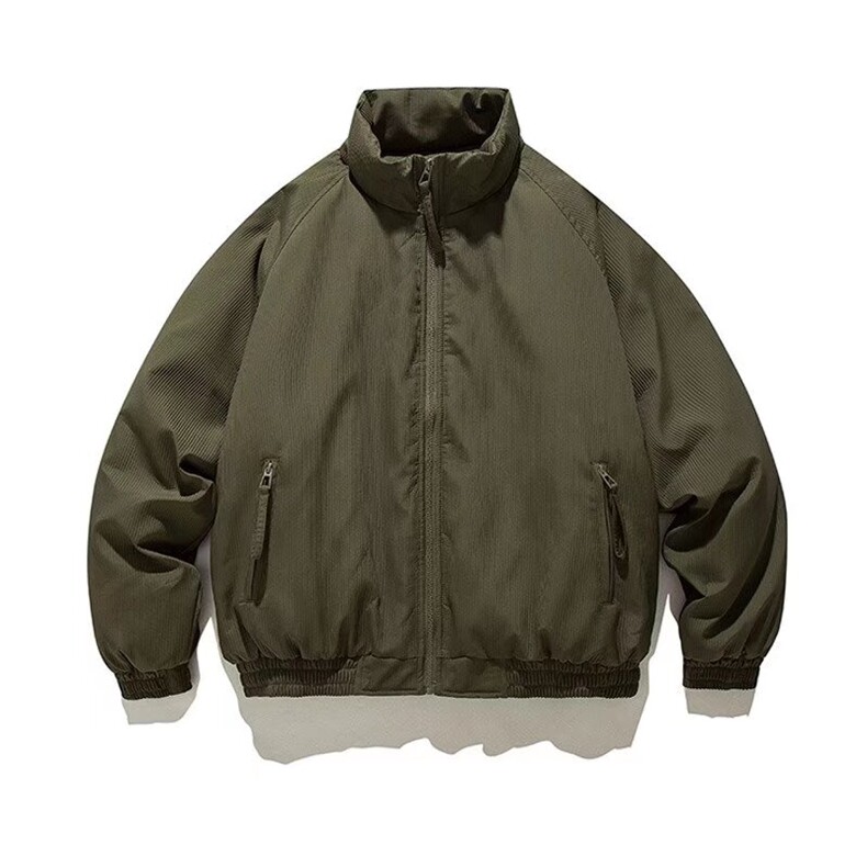 秋冬季加厚宽松简约立领棉服日系复古高级感外套女生棉衣DT03P75,男装棉衣,星座1013-5