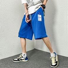 ！2023夏季新款华夫格短裤男士五分中裤运动裤DK666P25控39，男装休闲裤，电商B220