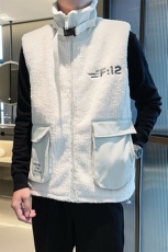 2024冬季加厚羊羔毛立领棉马甲背心外套男M501-p115控165，男装背心/马甲，电商D303