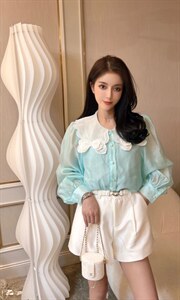 欧货2件套上衣图片