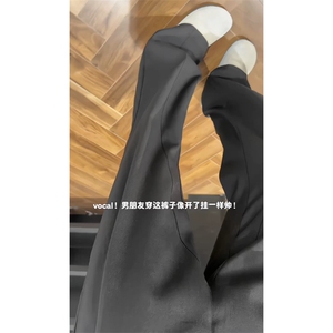 2026 春季新款 内景美式微喇拼接西裤M-5XL HK26051-特P30图片