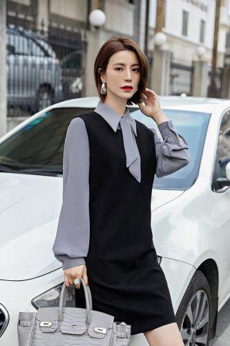 2021款春装连衣裙，女装连衣裙，欧pai