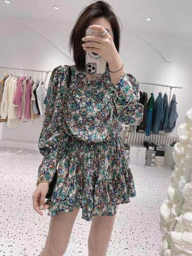 碎花防晒连体裤，女装连体裤，DD+(4F)