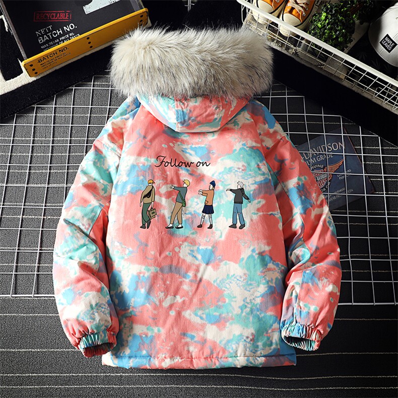 MC49043-P135日系潮衣男大码派克服男工装服外套袄,男装棉衣,电商A040A