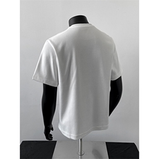 立体斜褶剪裁短袖男女夏宽松boxy版型百搭情侣半袖t恤T313/特P20，男装T恤，星座608A