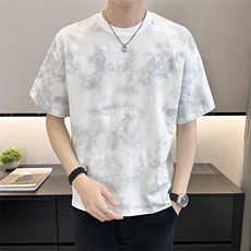 店主风~夏季新款扎染满印短袖T恤T2015/P50，男装T恤，电商B331