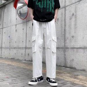 男秋季新款港风休闲裤WK193P30图片