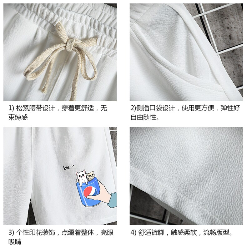 MK37262-P15冰丝短裤男士大码宽松休闲五分裤男运动中裤网格,男装休闲裤,电商A040A