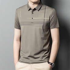 DW23181夏季新款男士T恤衫翻领速干服P63，男装T恤，电商B360