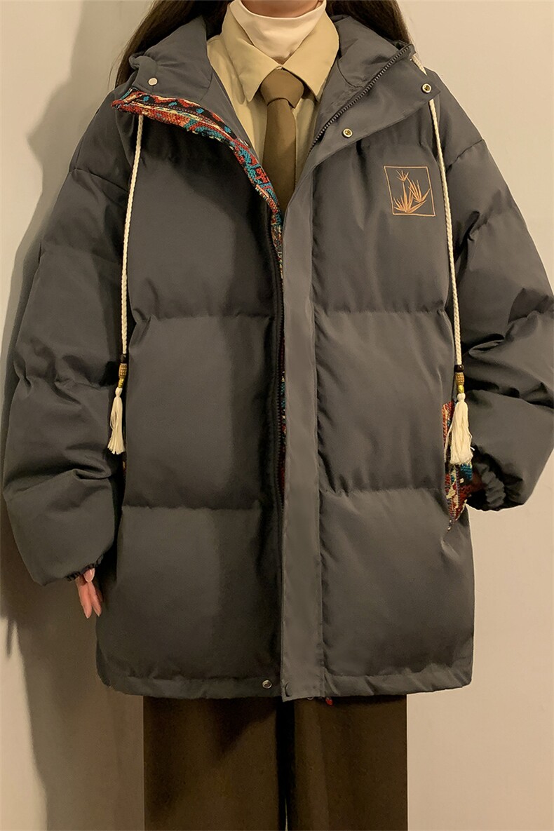 冬季新款美式宽松大码加厚棉衣外套XZ102B-1-M2612P125,男装棉衣,星座102B-1
