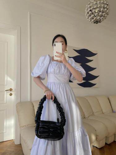 新款#法式泡泡袖长裙，女装，LION&CAT(2F)