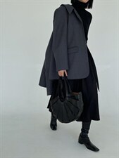 冬季·羊毛百褶半裙，女装半身裙，hello september