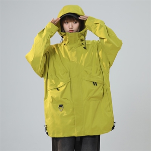 中性风机能夹克冲锋衣高街美式复古工装秋季登山服JK889-P78图片