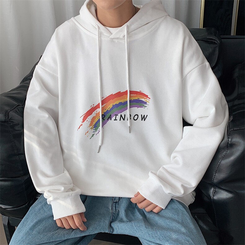 WY2064-P40加绒-P45纯棉连帽卫衣男大码运动帽衫宽松薄外套男,男装卫衣,电商A040