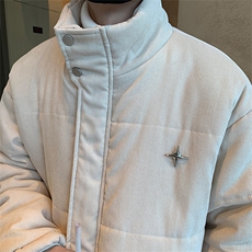 DD2213-TP120控价168冬季新款港风星星外套学生休闲运动棉衣男，男装棉衣，电商A102-1