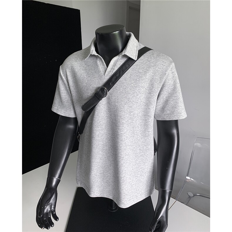 主推POLO衫夏季翻领半袖上衣cleanfit正肩海鸥领短袖t恤S442特P28,男装T恤,电商A233-1
