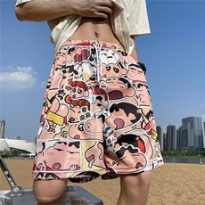 2023新款蜡笔小新短裤男夏季宽松居家睡裤DK5526P20，男装休闲裤，星座1116-2
