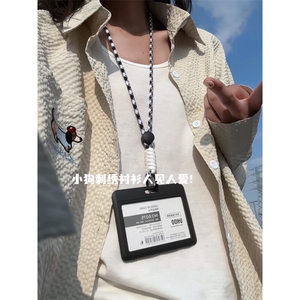XZ809A/SYR23/特P28/控55泡泡格腊肠狗绣花长袖衬衫