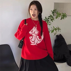 红色