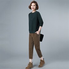 2021年春季新款长袖卫衣女+哈伦裤子套装女休闲百搭两件套装裤子，女装套装/套裙，简韵佳