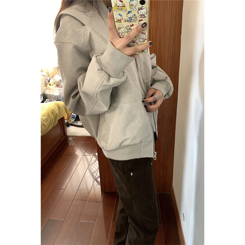 GOSNACE秋季短款夹克潮棒球服外套男女同款DY195-P80,男装夹克,星座1213