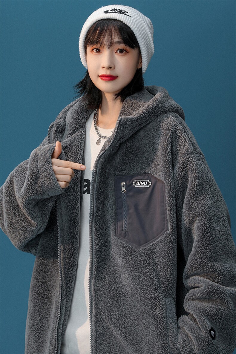 2023冬装青少年加绒加厚棉衣羊羔绒时尚外套男女915-P105控价138,男装棉衣,电商A441-1