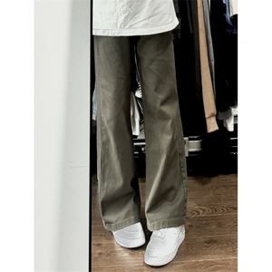 【有货】cleanfit咖棕色牛仔裤美式vibe裤子高街修身KZA30LL-P55图片
