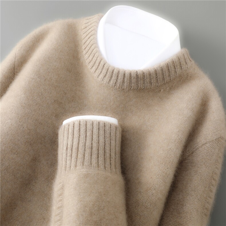 2025年秋季时尚百搭通勤休闲男士羊毛衫,男装羊毛衫,宇灿羊绒