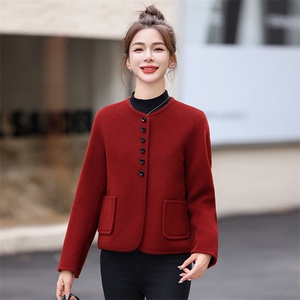 轻奢国风羽绒服女冬季2024年新款时尚洋气宽松复古撞色新中式外套图片