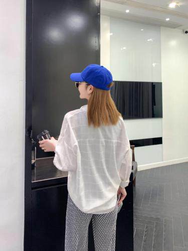 麻料防晒衬衫面料质感没话说ML，女装衬衫，潮不落