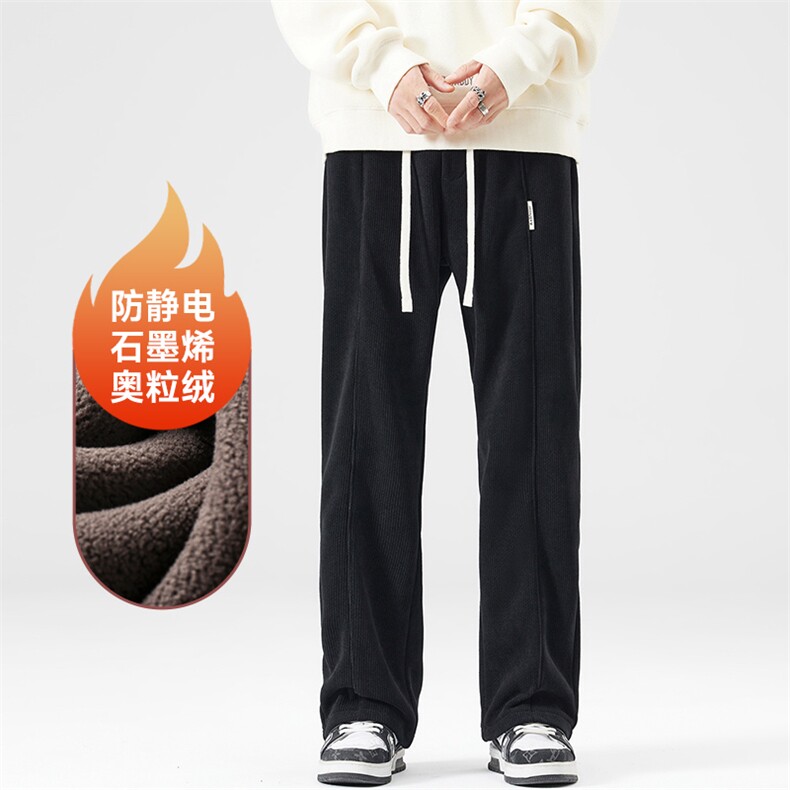 A178-1DY590AP95奥粒绒秋冬季美式灯芯绒卫裤,男装休闲裤,电商A178-1