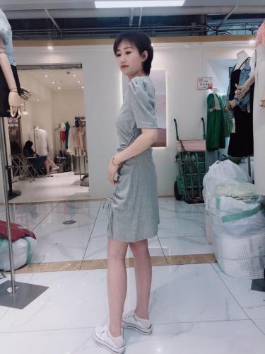 2021夏季新品连衣裙,女装连衣裙,迷吉meeggle