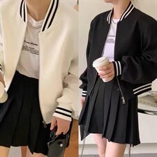 时尚棒球服外套，爆，补货，百搭款，其它，时尚靓姿