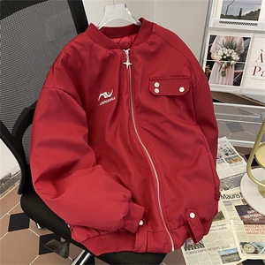 美式高街休闲飞行员夹克棉衣潮流外套棉服M0655-P80图片