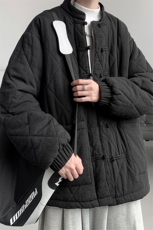 8XL-M特大码风男棉衣加厚唐装男中式棉服立领棉服MY1701P120，男装棉衣，电商D206-1