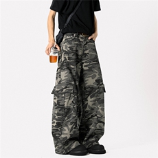 XZ707-KZ6827-P80-限价98工装迷彩休闲裤材质：100棉，男装休闲裤，星座707