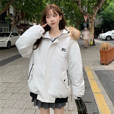A573-P115工装棉服明星同款派克服复古港风小众情侣户外外套棉衣，男装棉衣，星座911