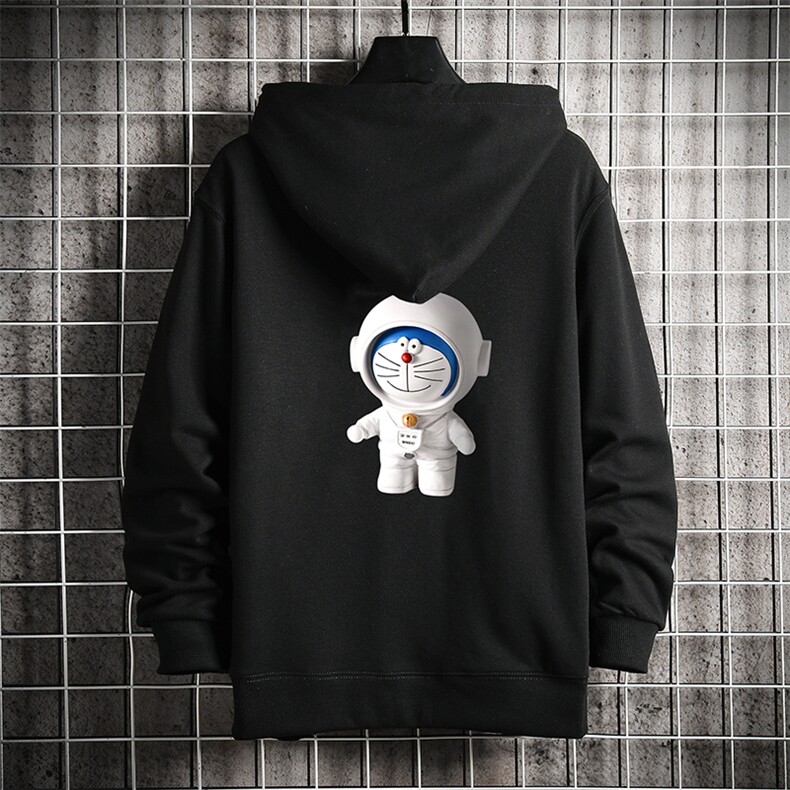 KS21233-P38  连帽开衫卫衣男运动外套大码班服 网格图片