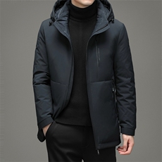 BZ21505钱塘2020-3冬季羽绒服白鸭绒防寒保暖外套加厚P235，男装羽绒服，钱塘207-3