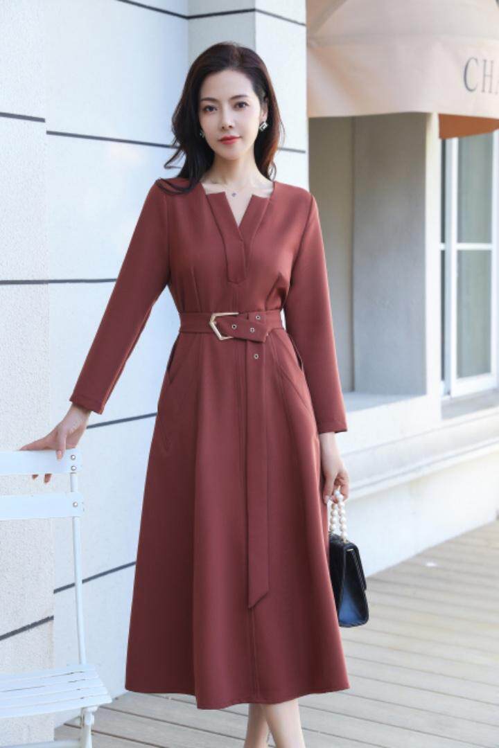 气质连衣裙，女装连衣裙，蓝芝衣秀