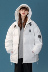 中性风小兔刺绣宽松男士棉衣韩版情侣棉服冬装外套G1035P128女，男装棉衣，电商A339