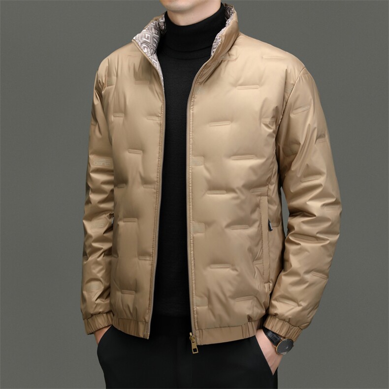 CSYR98812钱塘2020-2商务冬季厚款休闲新款中年男士羽绒服P215,男装羽绒服,钱塘207-2
